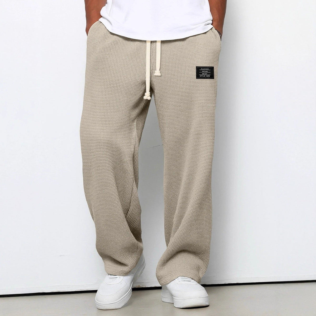 Men's Soft Knit Relaxed Fit Joggers Drawstring – House of Velari