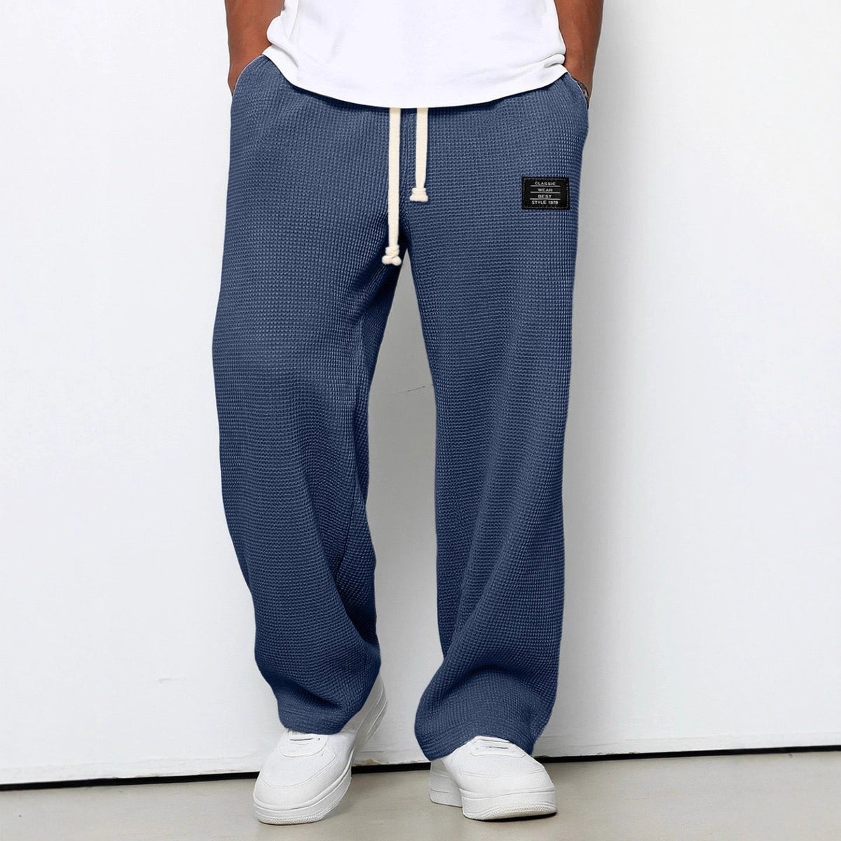 Men's Soft Knit Relaxed Fit Joggers Drawstring – House of Velari