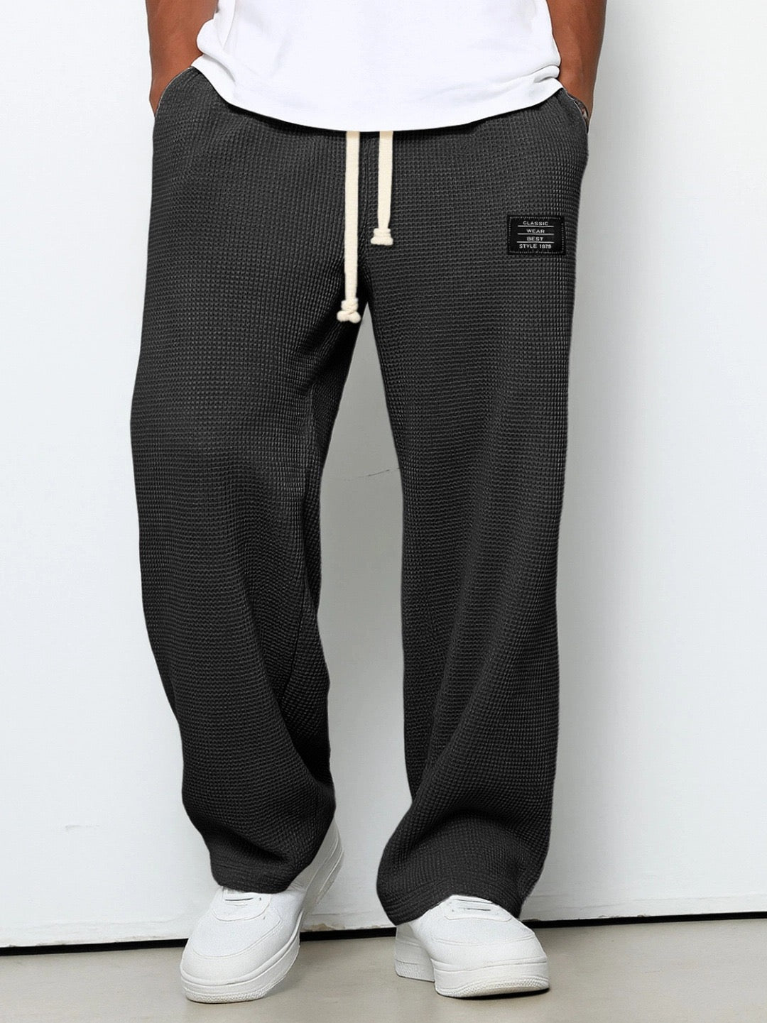 Men's Soft Knit Relaxed Fit Joggers Drawstring – House of Velari