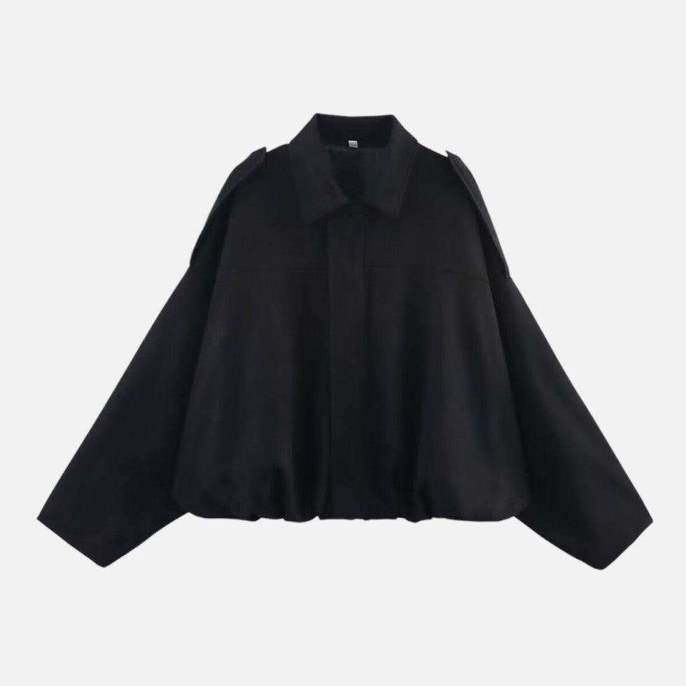 Zip Front Cropped Suede Spring Jacket – House of Velari