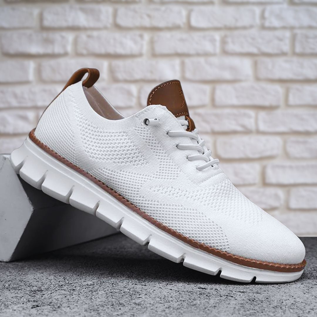 Men's Knit Cushioned Sole Walking Shoes – House of Velari