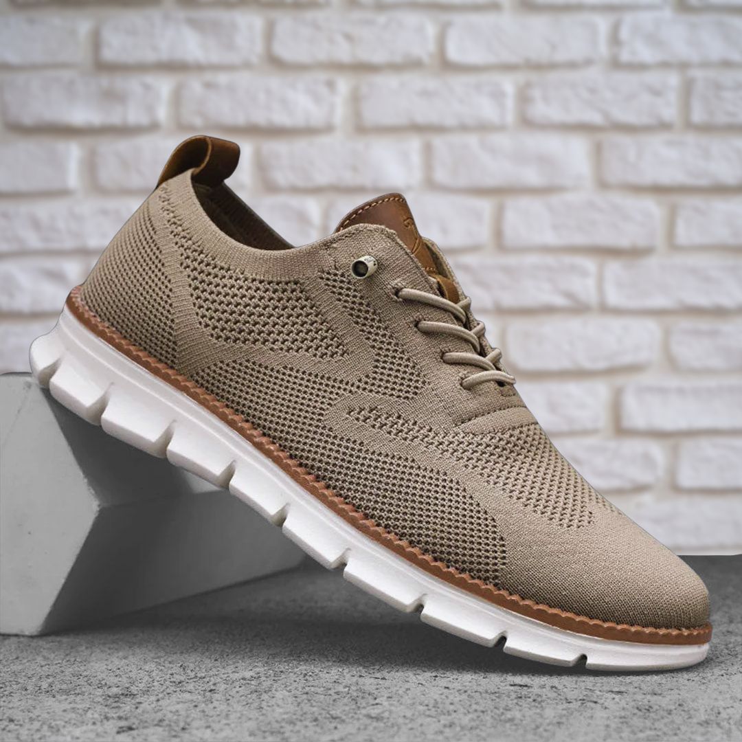 Men's Knit Cushioned Sole Walking Shoes – House of Velari