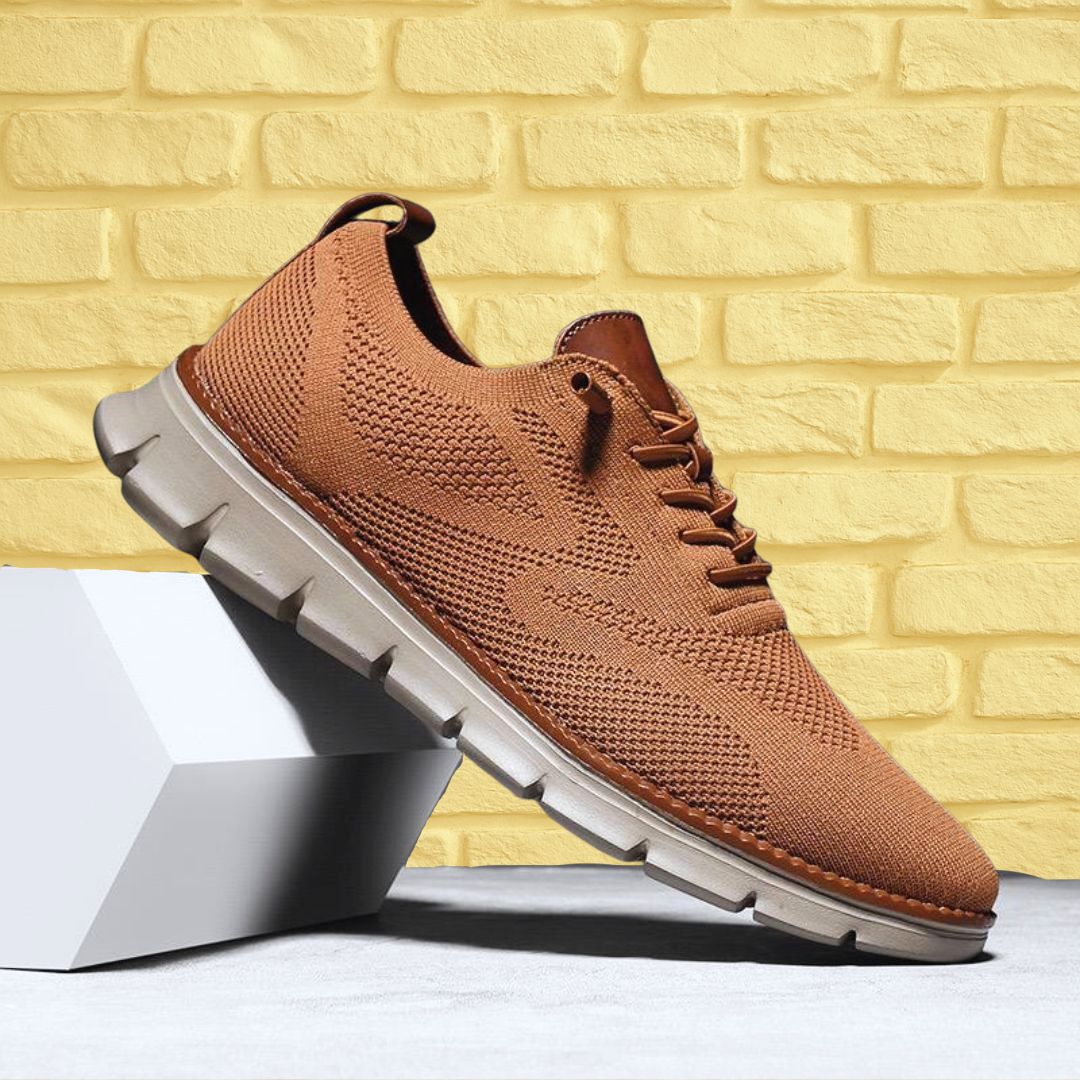 Men's Knit Cushioned Sole Walking Shoes – House of Velari
