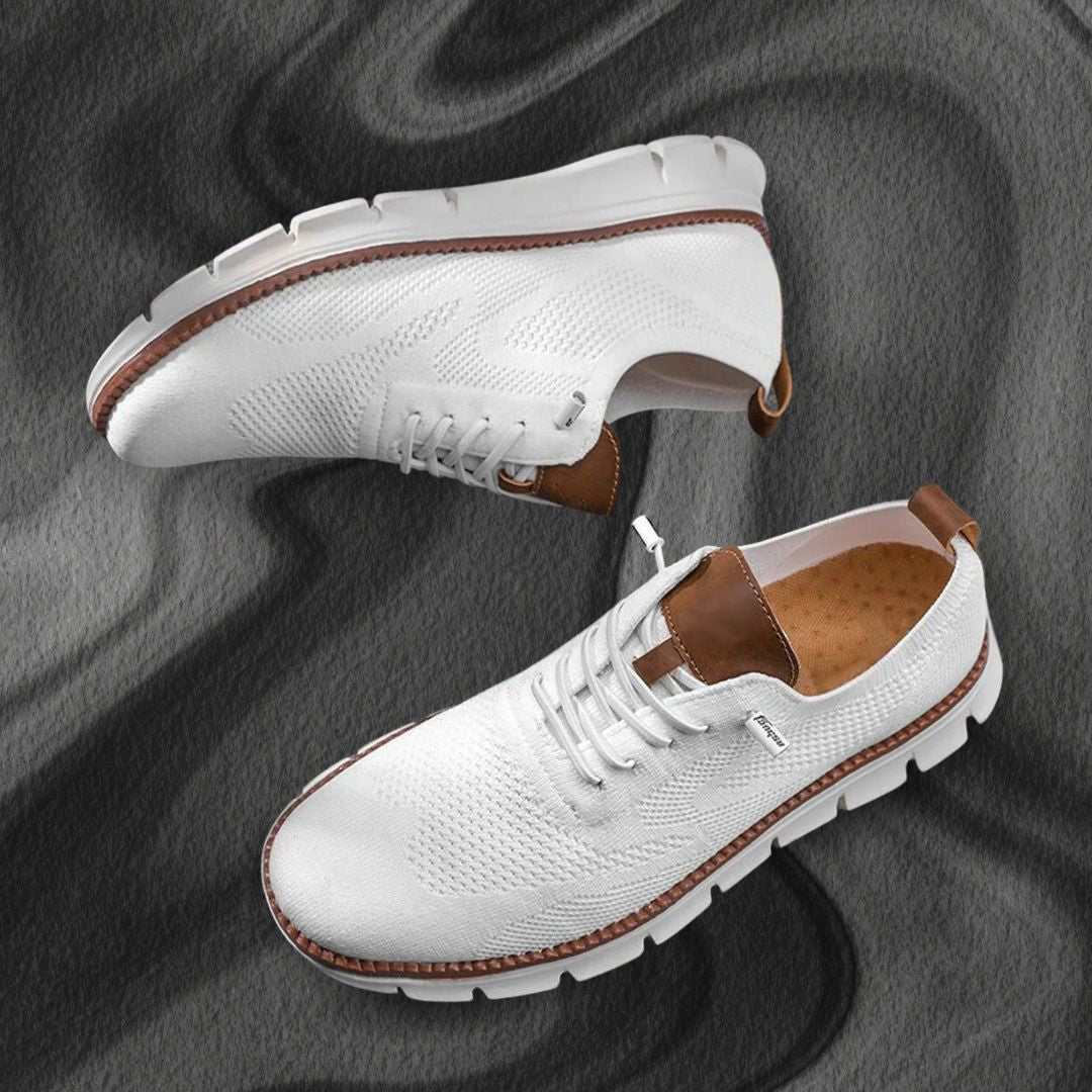Men's Knit Cushioned Sole Walking Shoes – House of Velari