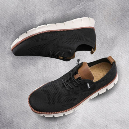 Men's Knit Cushioned Sole Walking Shoes – House of Velari