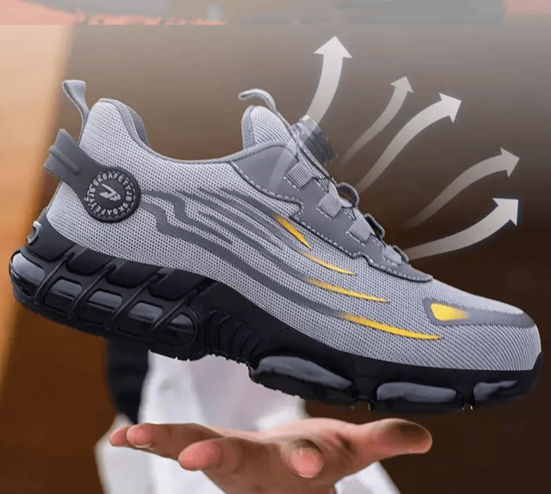 Men's Safety Sneakers – Steel Toe Twist Lace Shoe – House of Velari