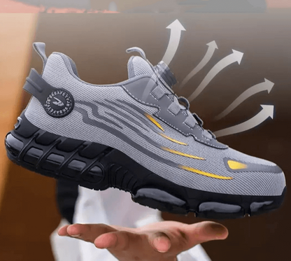 Men's Safety Sneakers – Steel Toe Twist Lace Shoe – House of Velari