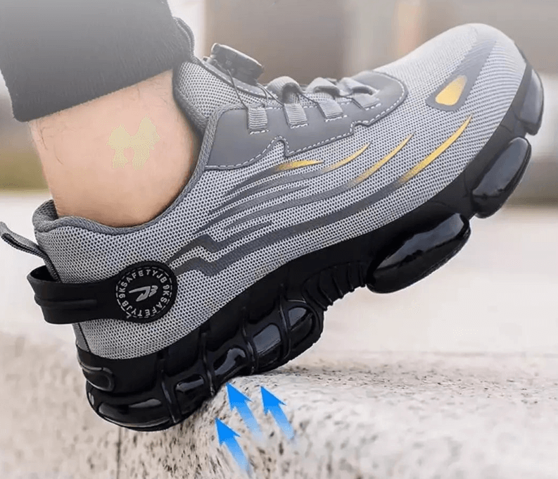 Men's Safety Sneakers – Steel Toe Twist Lace Shoe – House of Velari