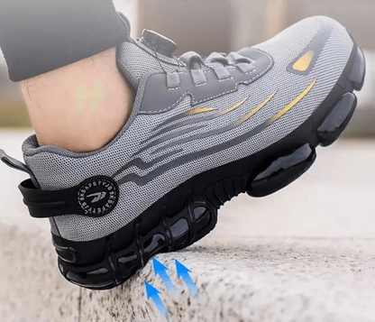 Men's Safety Sneakers – Steel Toe Twist Lace Shoe – House of Velari