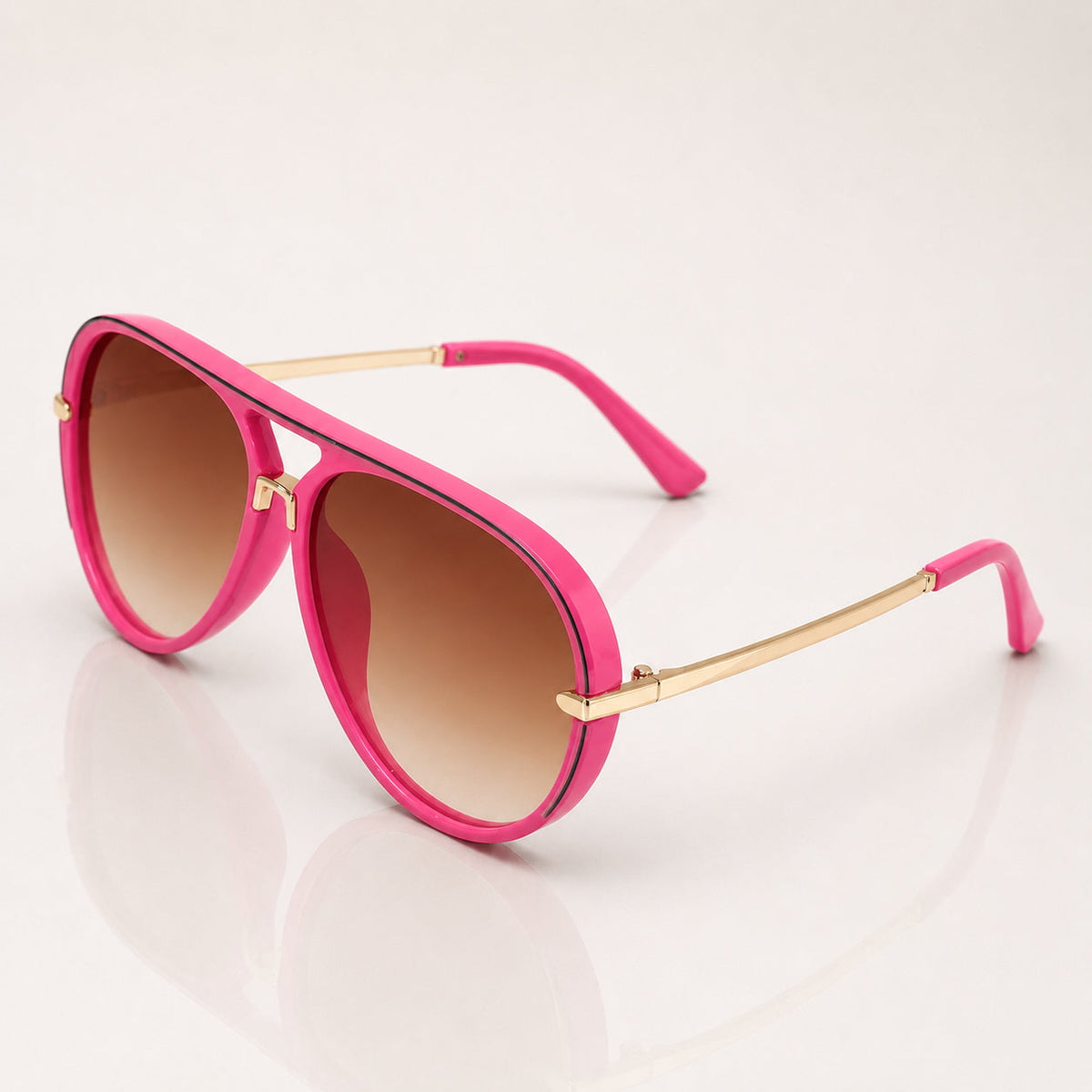 Oversized Gradient UV400 Aviator Sunglasses – House of Velari