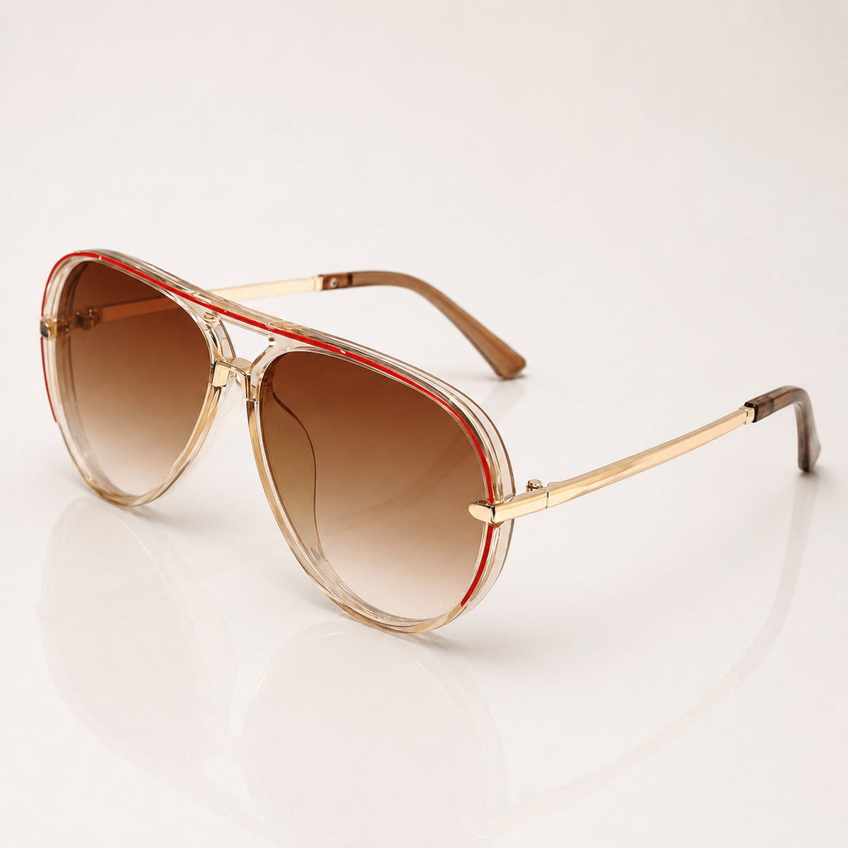 Oversized Gradient UV400 Aviator Sunglasses – House of Velari
