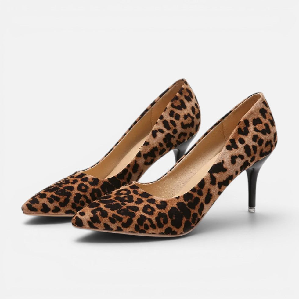 Suede Pointed-Toe Kitten Heel – House of Velari