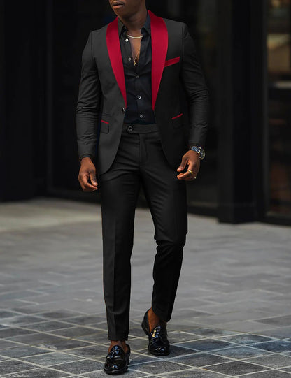 Men's Tailored Single Button Suit – House of Velari