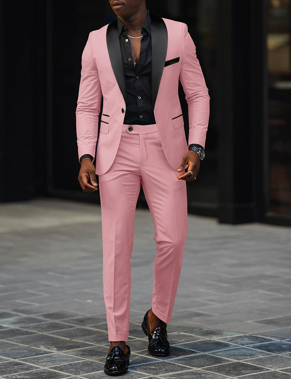 Men's Tailored Single Button Suit – House of Velari