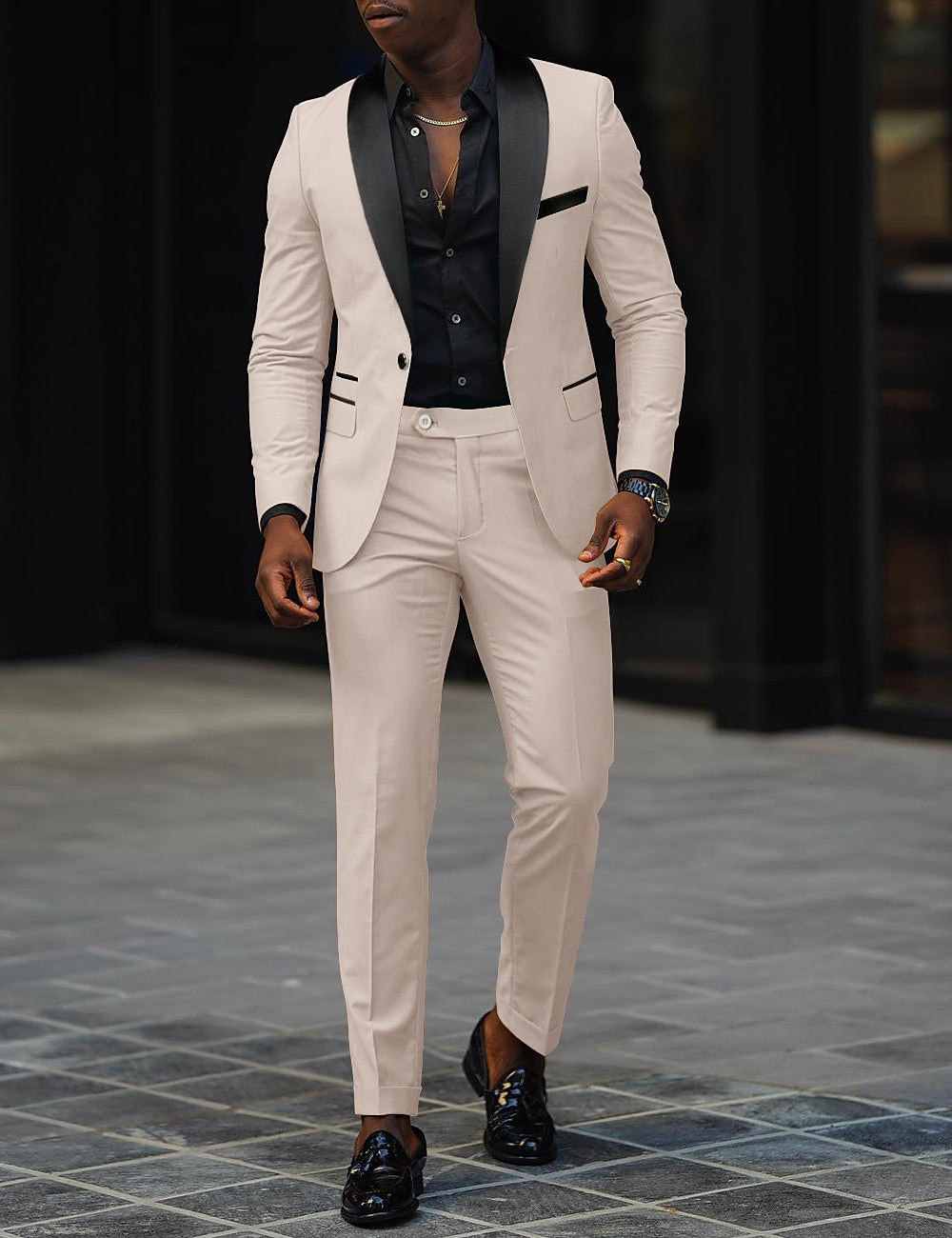 Men's Tailored Single Button Suit – House of Velari