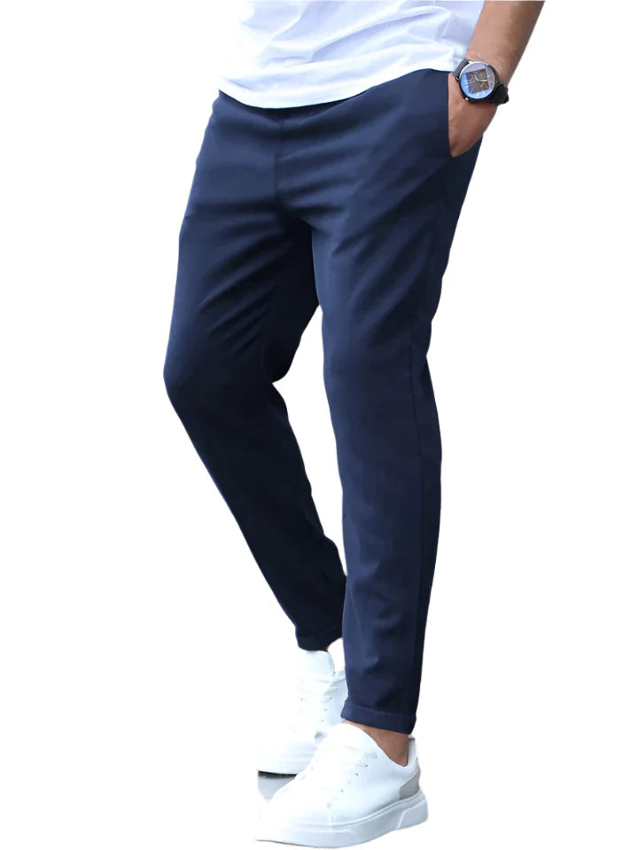 Men's Drawstring Stretch Tapered Pants – House of Velari