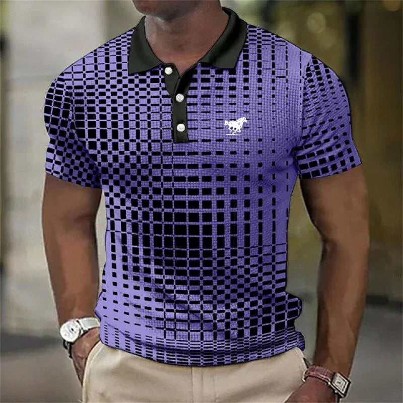 Men's Short Sleeve Stretch Polo Shirt – House of Velari