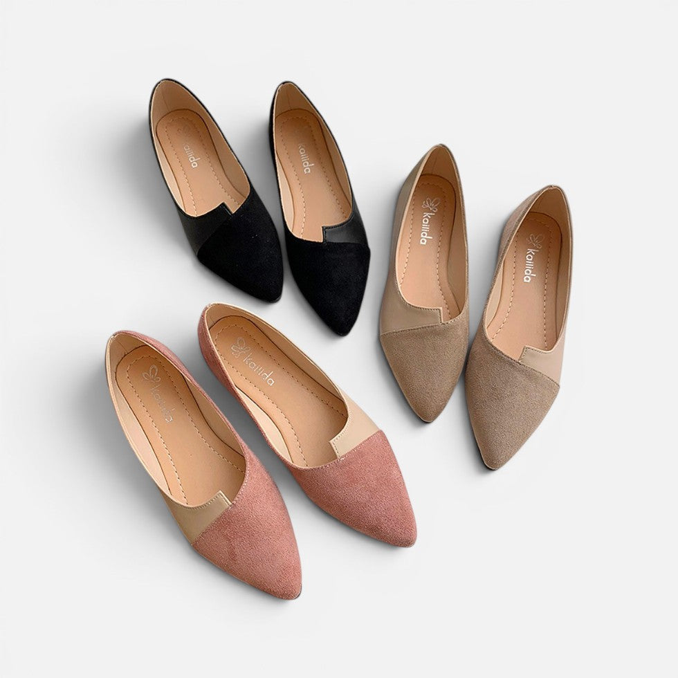 Women's Pointed-Toe Slip-On Flat Shoes – House of Velari