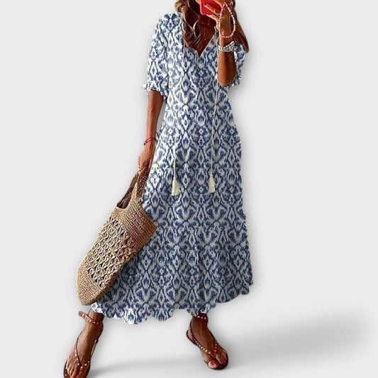 Women's Relaxed Bohemian Maxi Dress – House of Velari