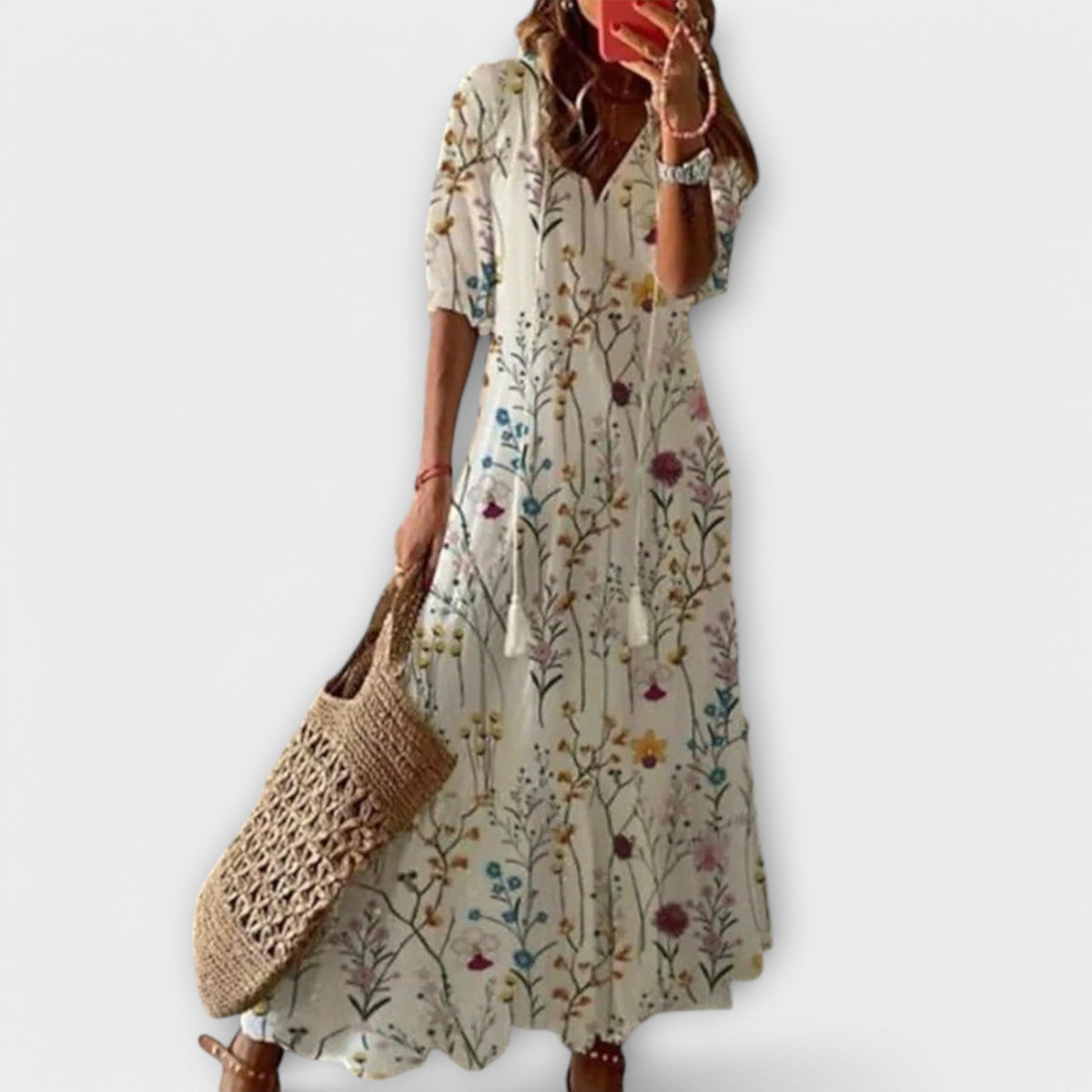 Women's Bohemian Print Maxi Dress – House of Velari