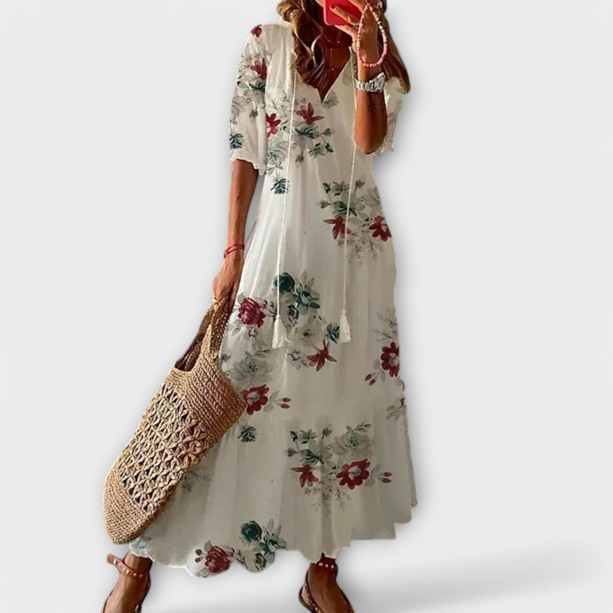Women's Relaxed Bohemian Maxi Dress – House of Velari