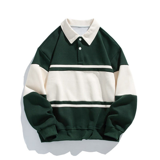 Men's Cotton Sweatshirt Striped – House of Velari