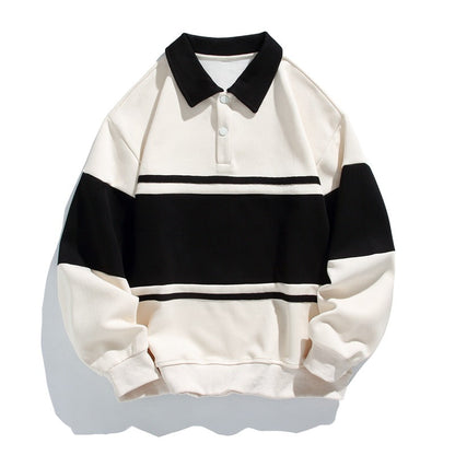 Men's Cotton Sweatshirt Striped – House of Velari