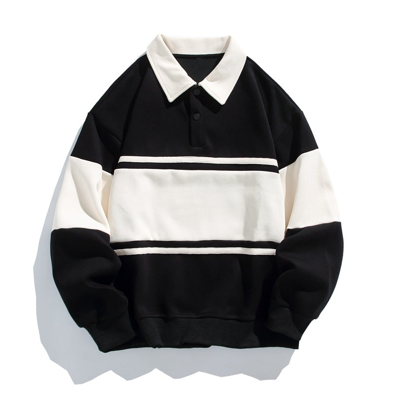 Men's Cotton Sweatshirt Striped – House of Velari