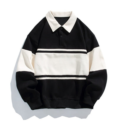 Men's Cotton Sweatshirt Striped – House of Velari