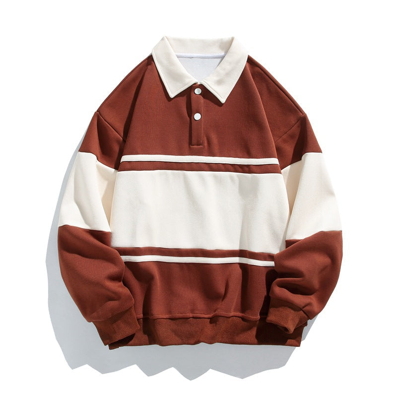 Men's Cotton Sweatshirt Striped – House of Velari