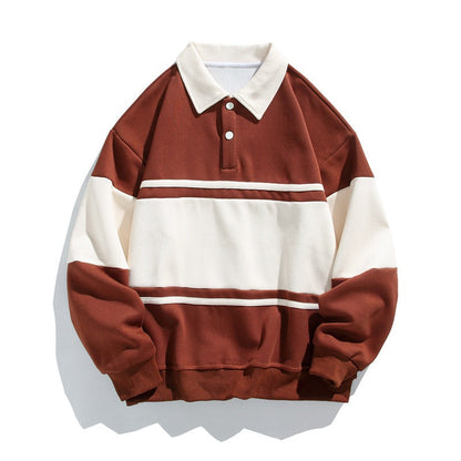 Men's Cotton Sweatshirt Striped – House of Velari