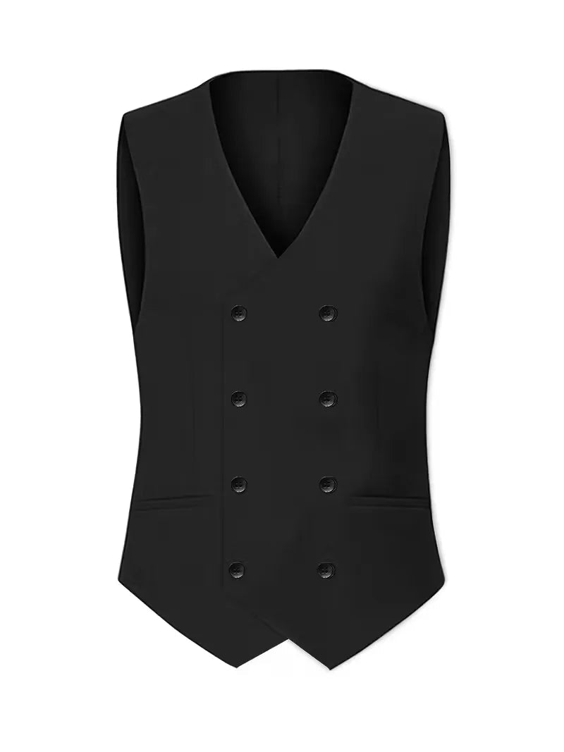 Men's Slim Fit Three-Piece Suit Waistcoat – House of Velari