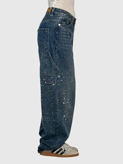 Women's Embellished Loose Fit Pants – House of Velari