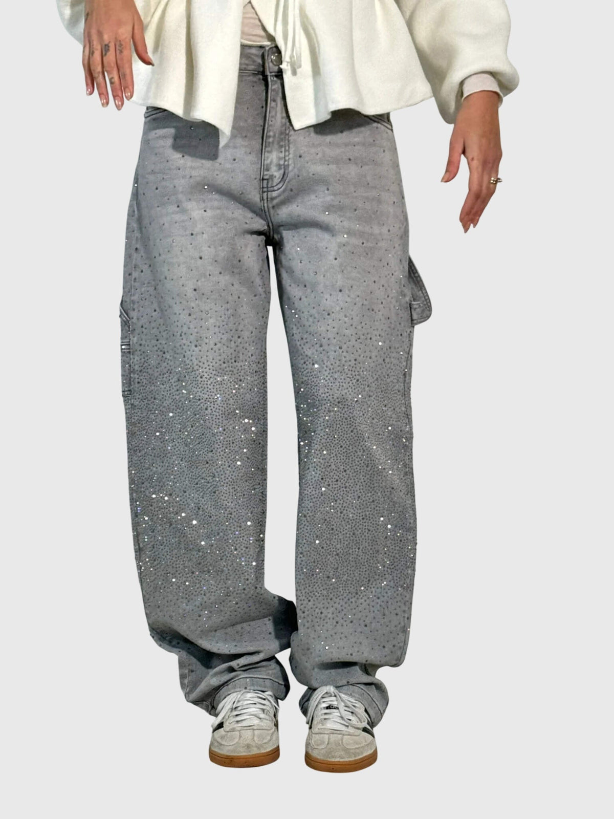 Women's Embellished Loose Fit Pants – House of Velari