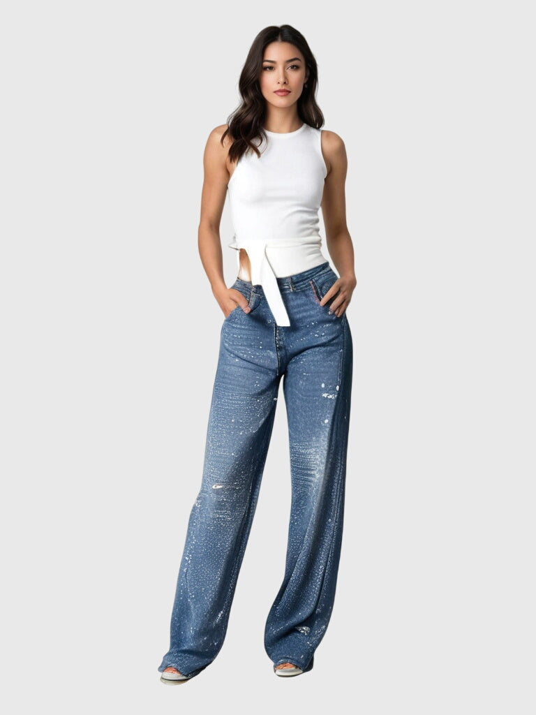 Women's Embellished Loose Fit Pants – House of Velari