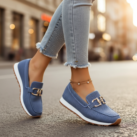 Women's Perforated Slip-On Loafers – House of Velari