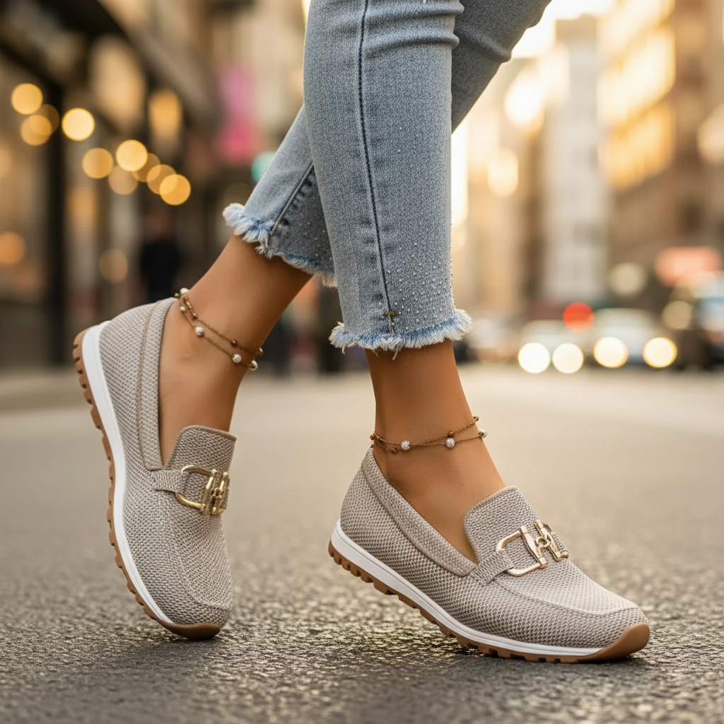 Women's Perforated Slip-On Loafers – House of Velari