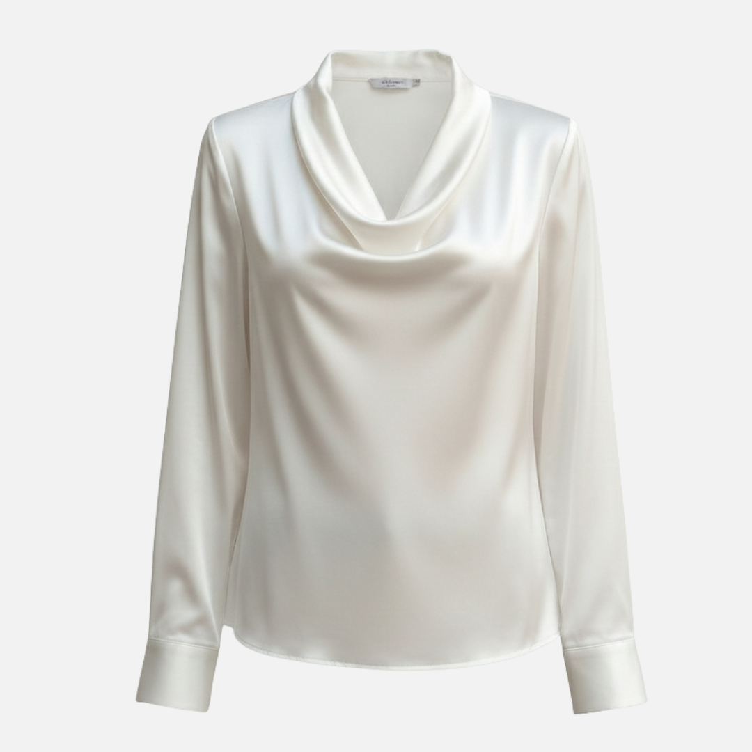 Women’s Elegant Satin Silk Shirt – House of Velari