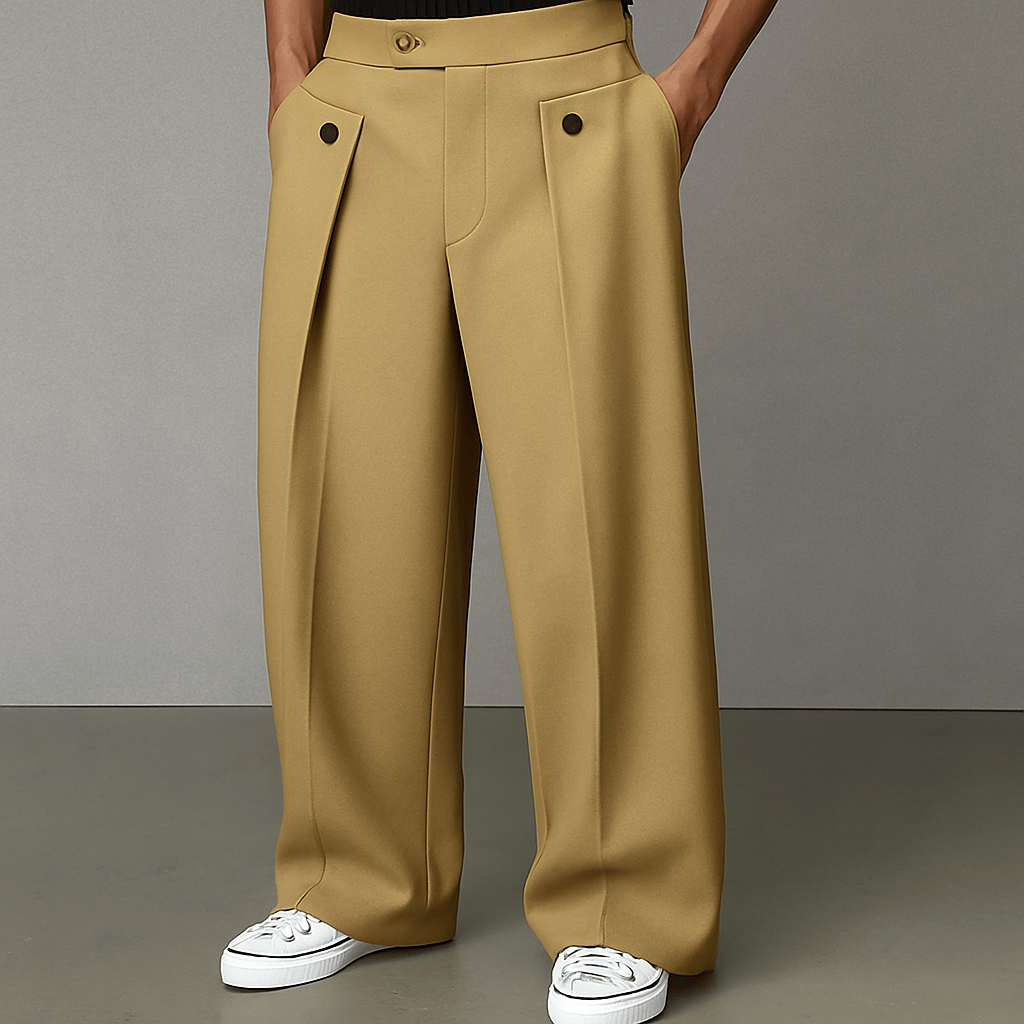Men's Wide-Leg Pants Tailored – House of Velari