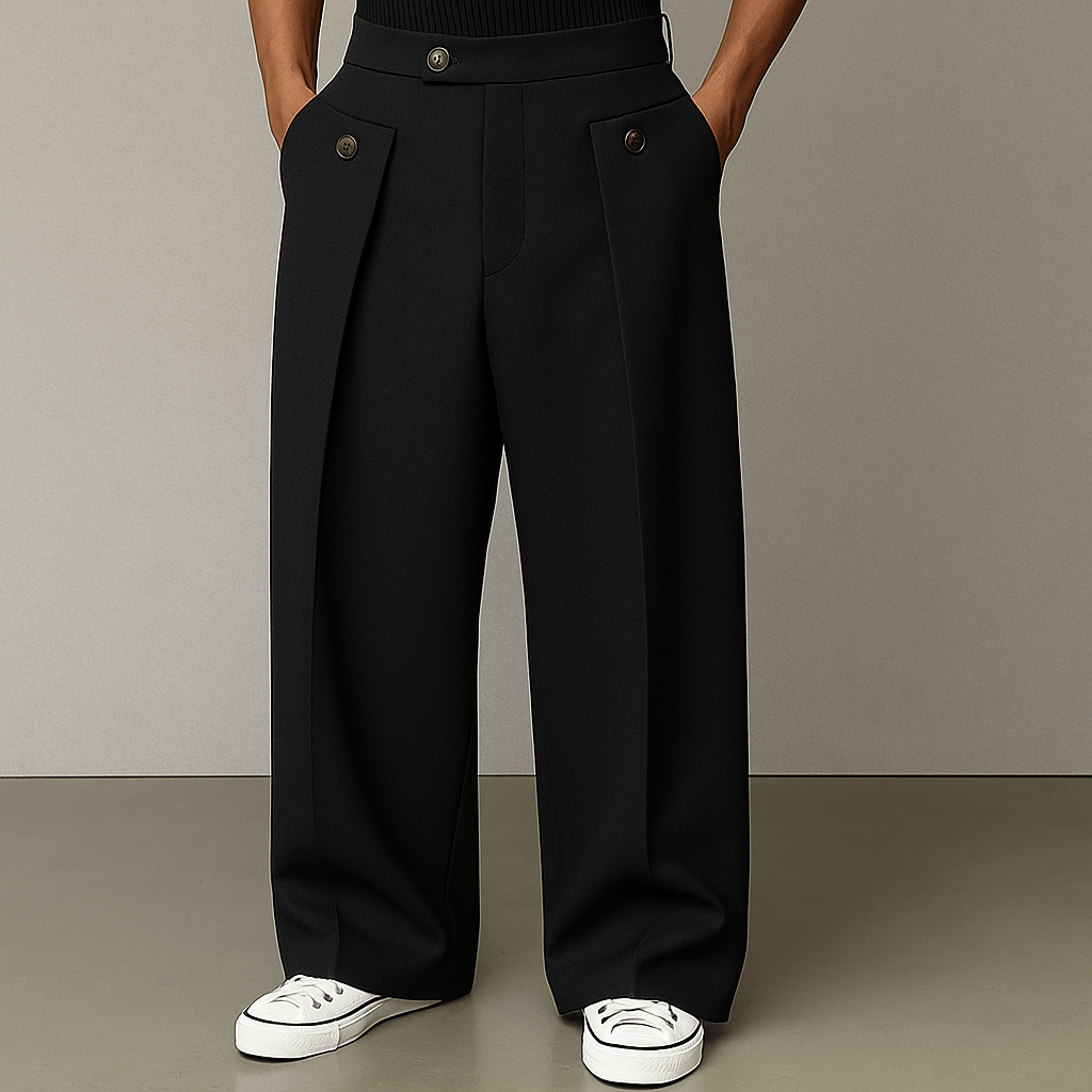 Men's Wide-Leg Pants Tailored – House of Velari