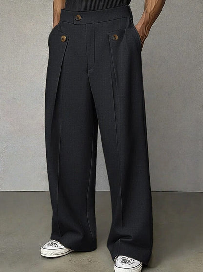 Men's Wide-Leg Pants Tailored – House of Velari