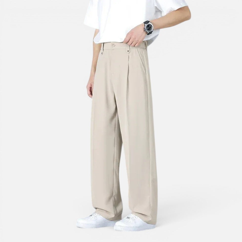 Men's Wide-Leg Pants Loose Fit – House of Velari