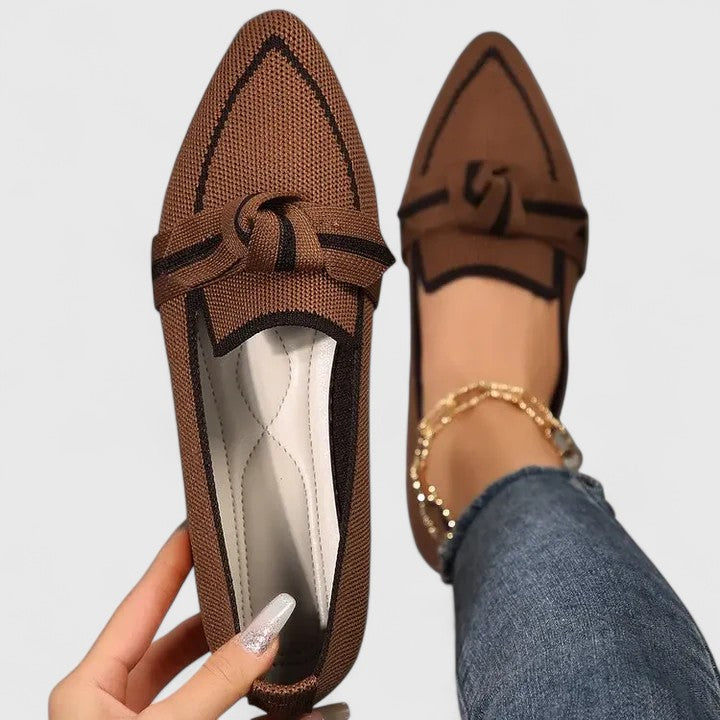 Women's Buckle Pointed Toe Flats – House of Velari