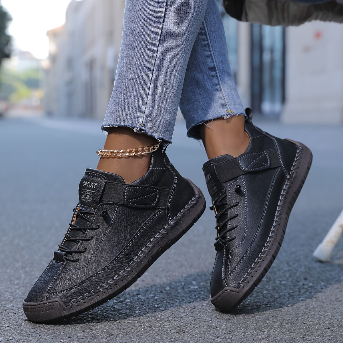 Women's Lace-Up Sneakers Suede – House of Velari
