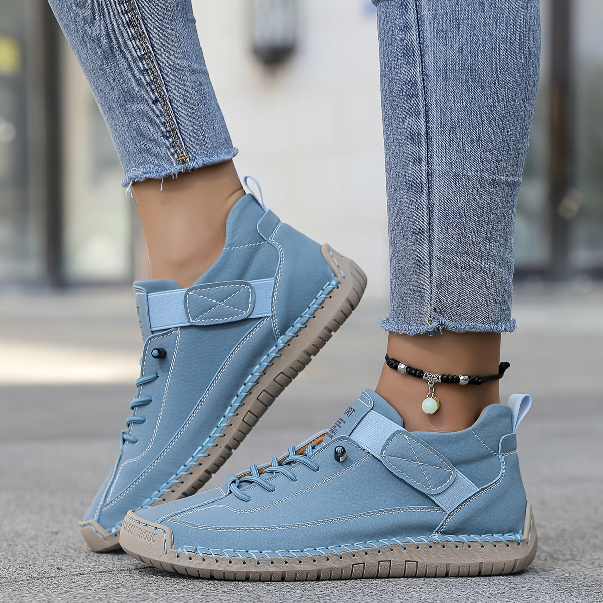 Women's Lace-Up Sneakers Suede – House of Velari