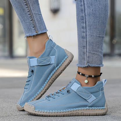 Women's Lace-Up Sneakers Suede – House of Velari