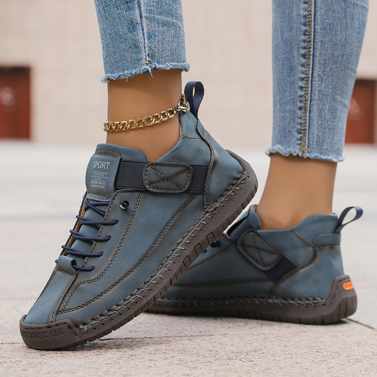 Women's Lace-Up Sneakers Suede – House of Velari