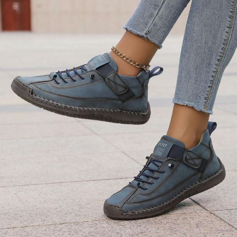Women's Lace-Up Sneakers Suede – House of Velari