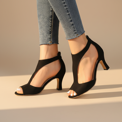 Women's Mid Heel T-Bar Heels – House of Velari