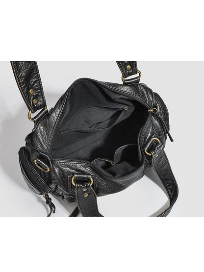 Women's Leather Distressed Multi Handbag – House of Velari